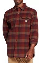 Load image into Gallery viewer, Loose Fit Heavyweight Flannel Long Sleeve Plaid Shirt