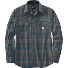 Load image into Gallery viewer, Rugged Flex Relaxed Fit Lightweight Long-Sleeve Plaid Shirt